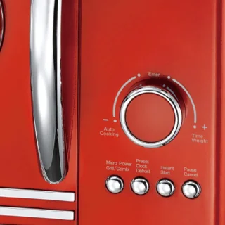 Melissa Solo-Magnetron 23L 800W Retro Rood 16330129