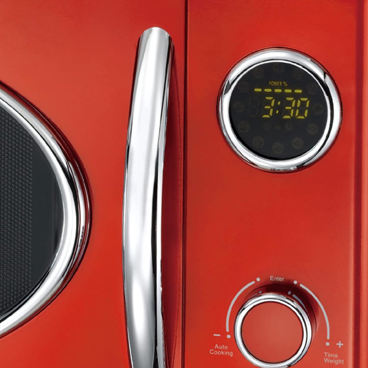 Melissa Solo-Magnetron 23L 800W Retro Rood 16330129