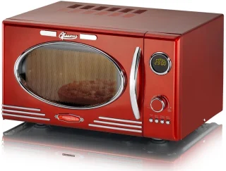 Melissa Solo-Magnetron 23L 800W Retro Rood 16330129