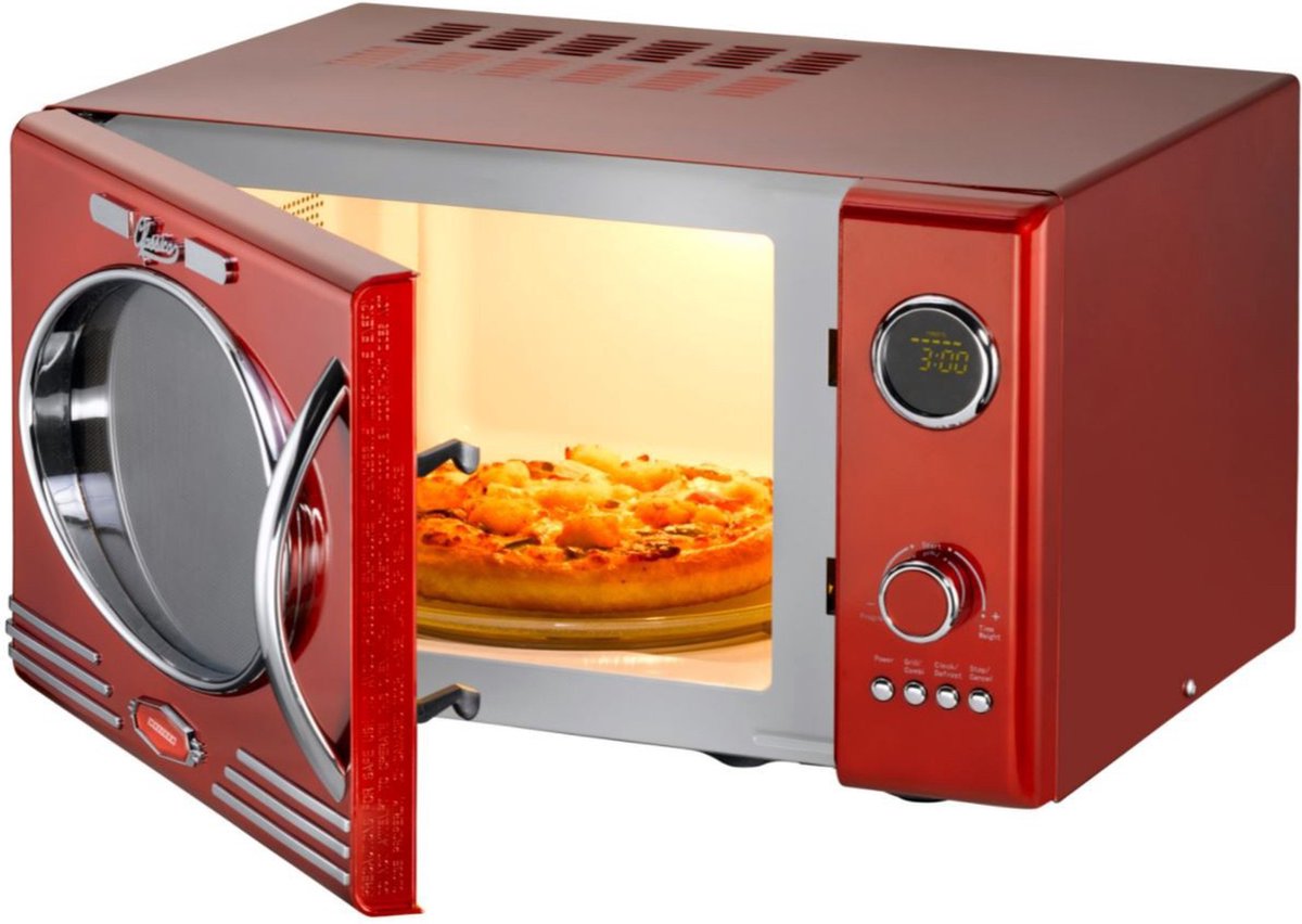 Melissa Solo-Magnetron 23L 800W Retro Rood 16330129