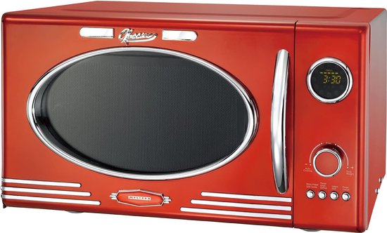 Melissa Solo-Magnetron 23L 800W Retro Rood 16330129