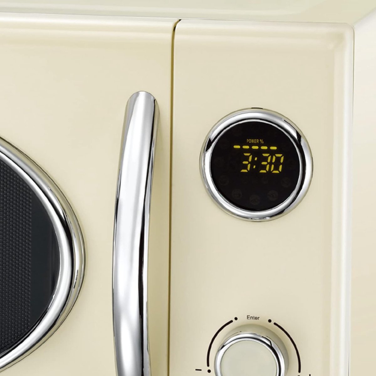 Melissa Solo Magnetron met Grill 23L 800W Crème Wit 16330128