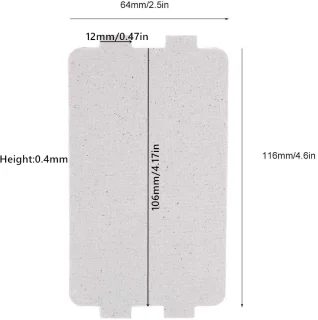 Mica Plaat Golfgeleider Cover voor Magnetron (5 stuks)