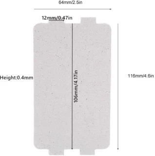 Mica Plaat Golfgeleider Cover voor Magnetron (5 stuks)