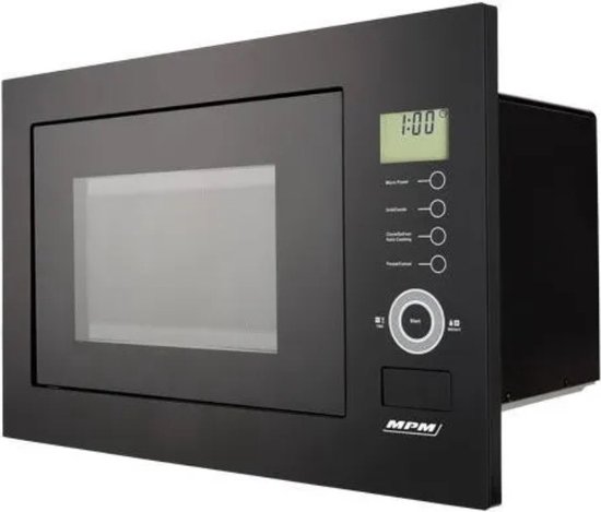 MPM Inbouw Combi Magnetron 25L Zwart