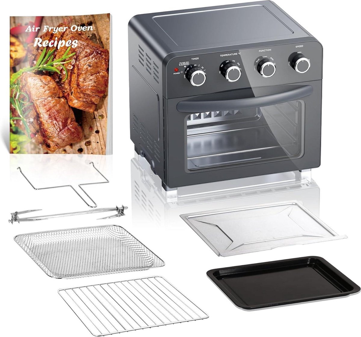 Multifunctionele 6-in-1 Mini-Oven 23L 1700W