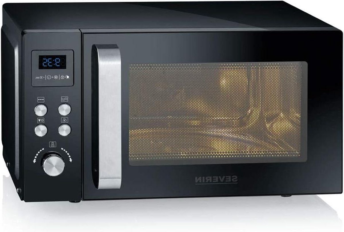 MW 7752zwart 3-in-1 Minioven Magnetron Grill