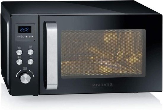 MW 7752zwart 3-in-1 Minioven Magnetron Grill