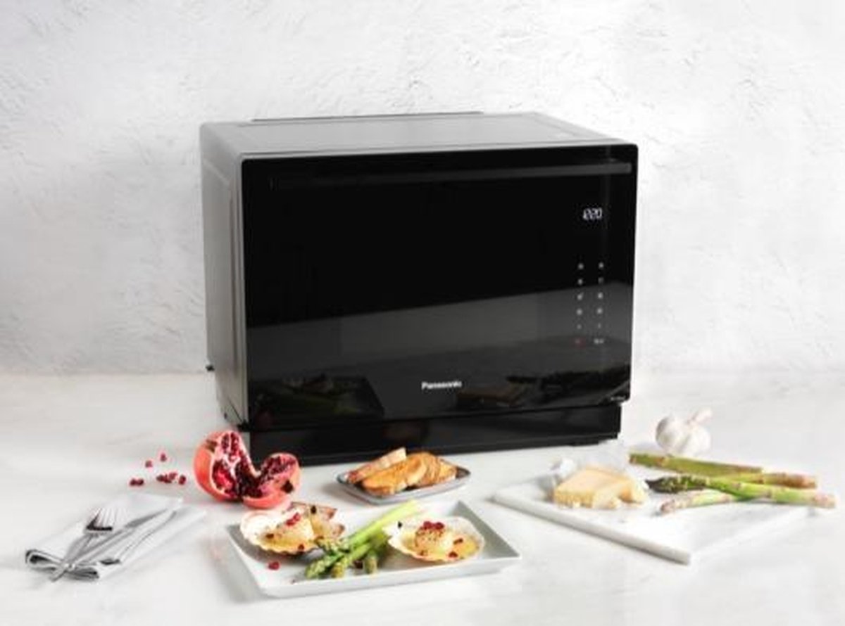 Panasonic NN-CS88LBEPG Combi-Magnetron Zwart 31L 1000W