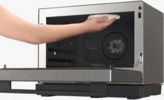 Panasonic NN-CS88LBEPG Combi-Magnetron Zwart 31L 1000W