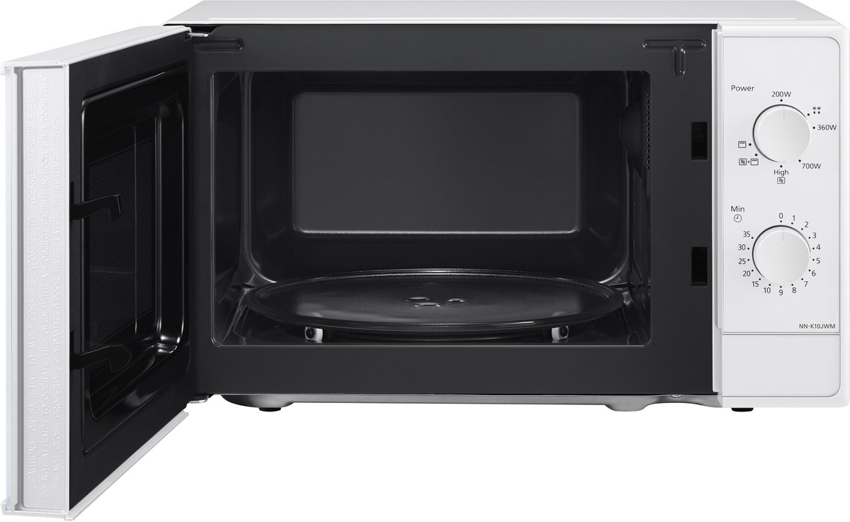 Wat vinden we goed aan de Panasonic NN-K10JWMEPG Combi Magnetron 20L Wit