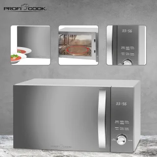 ProfiCook MWG 1176 H Combi Magnetron 23L Zilver