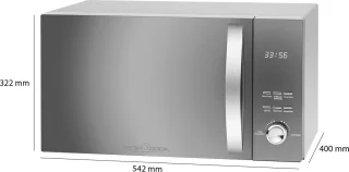 ProfiCook MWG 1176 H Combi Magnetron 23L Zilver