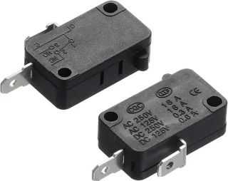 Quarkzman magnetron deurschakelaar 16a pack van 2 zwart