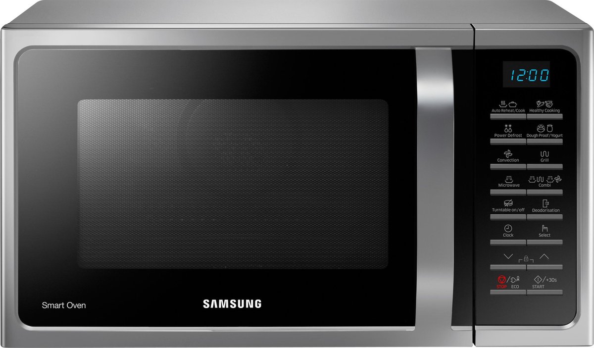 De Samsung MC28H5015AS combi-magnetron in één oogopslag