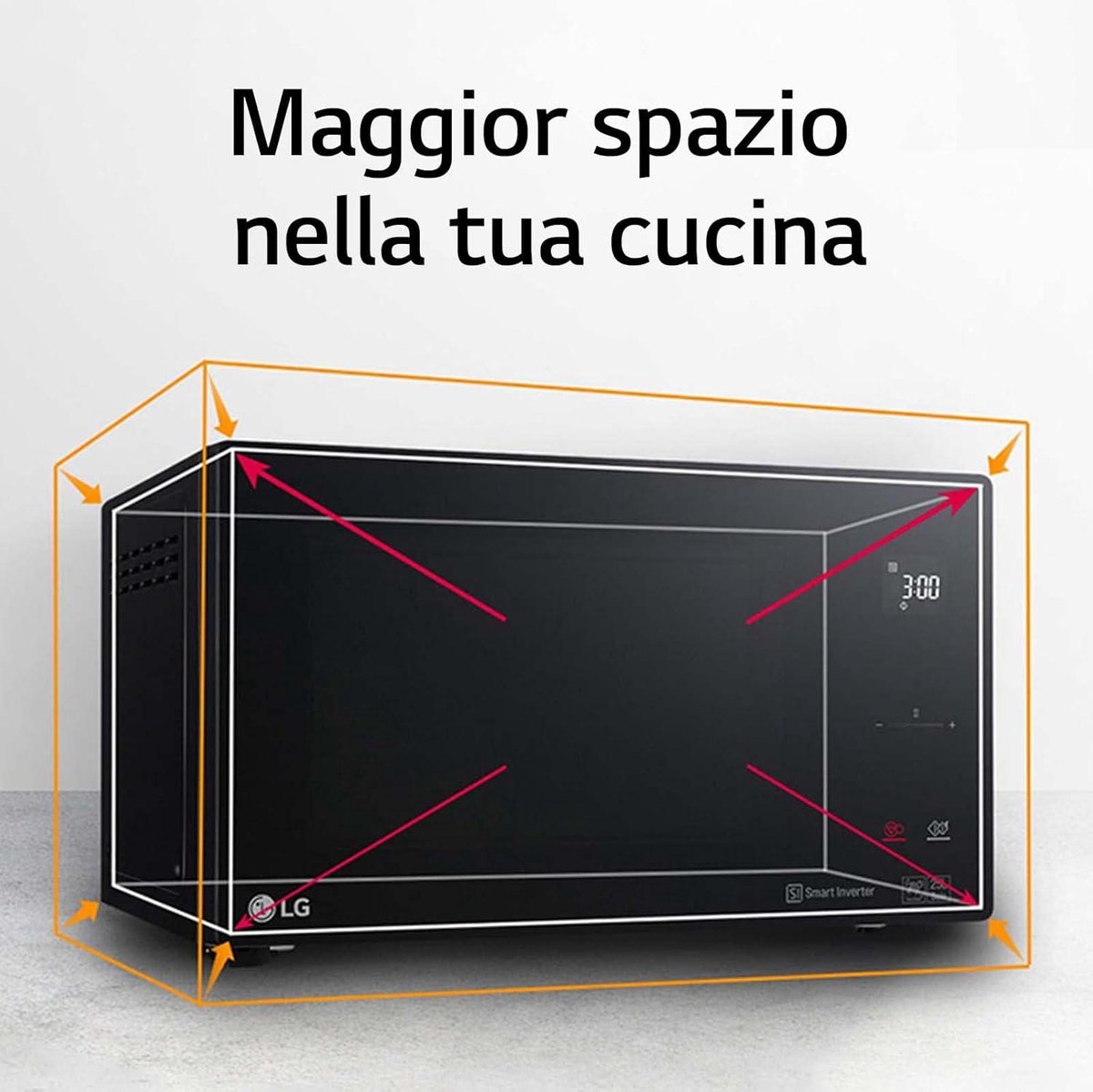 Samsung MH6336GIB NeoChef Forno Microonde 23L Nero