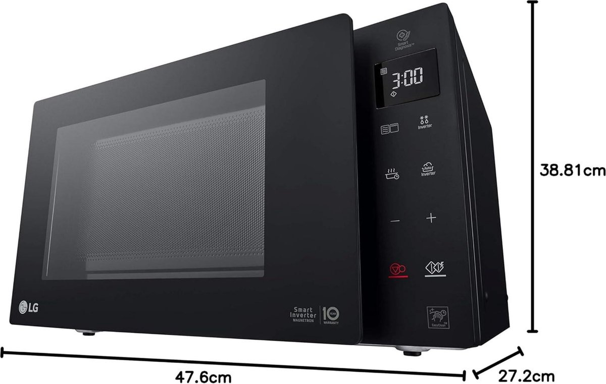 Samsung MH6336GIB NeoChef Forno Microonde 23L Nero