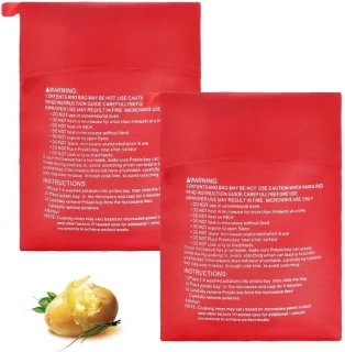 Set van 2 herbruikbare aardappelzakken