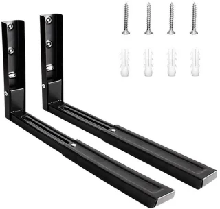 Set van 2 RVS-magnetronwandhouders