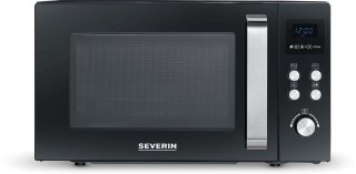 Severin MW 7752 Magnetron Combi 25L Zwart/Zilver