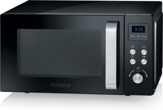 Severin MW 7752 Magnetron Combi 25L Zwart/Zilver
