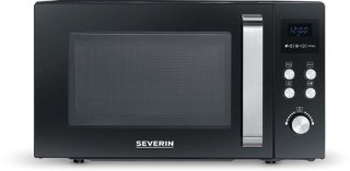 Severin MW 7752 Magnetron Combi 25L Zwart/Zilver