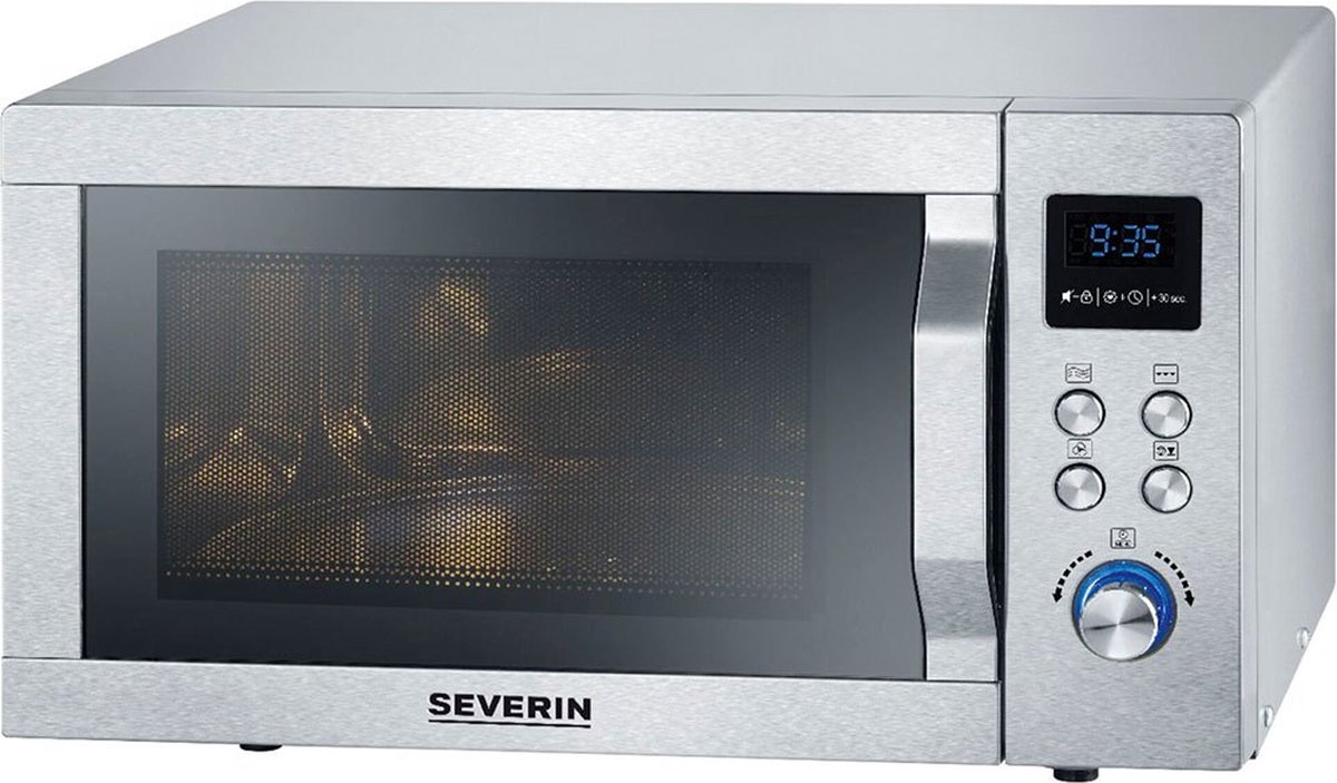 Severin MW 7774 Combi-magnetron 25L RVS
