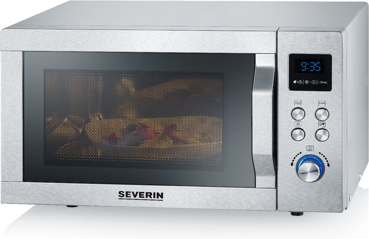 Severin MW 7774 Combi-magnetron 25L RVS