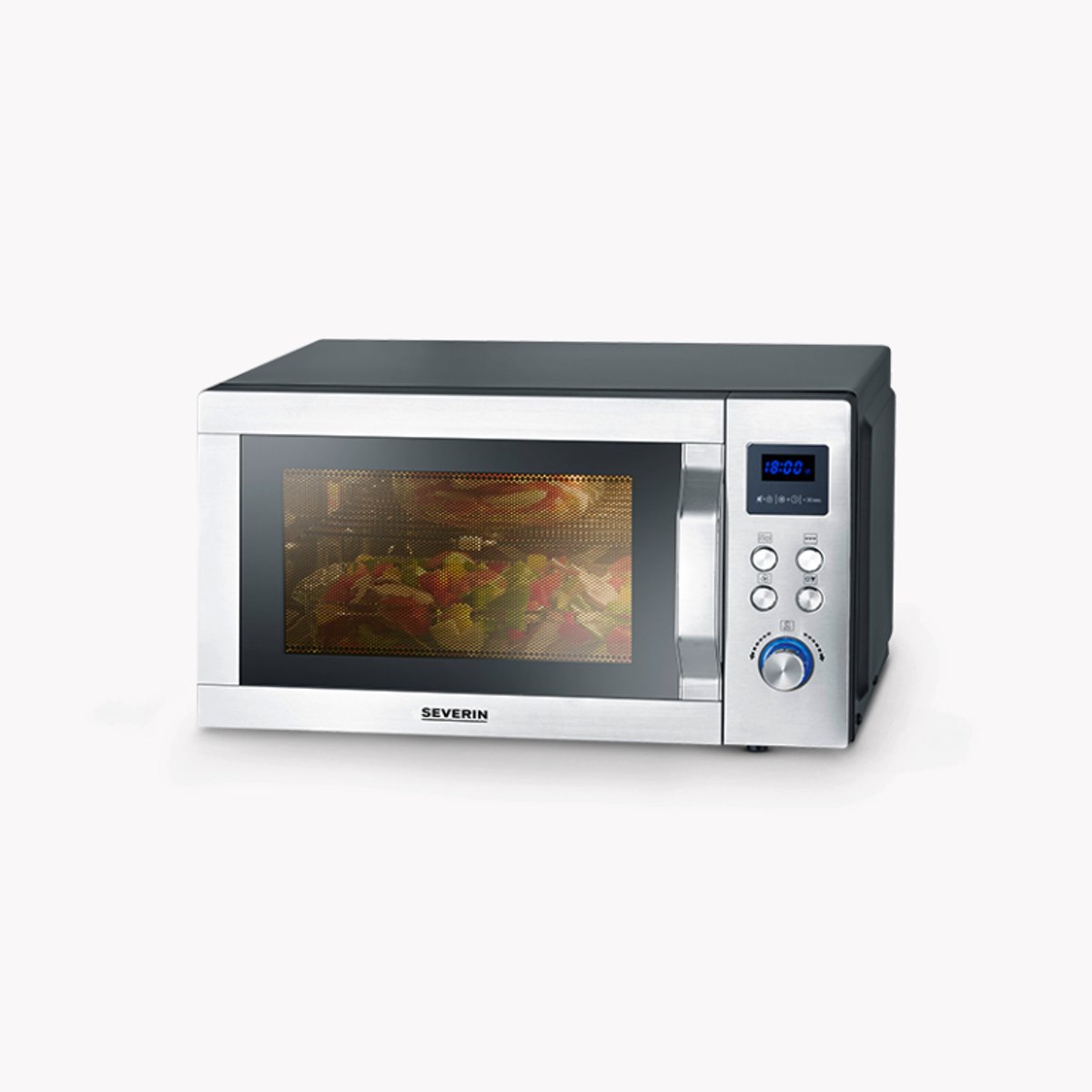 Severin MW 7777 Combi-magnetron RVS 25L