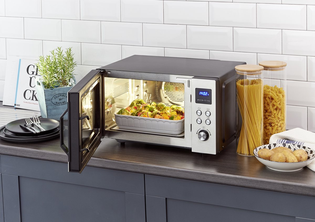 Severin MW 7777 Combi-magnetron RVS 25L