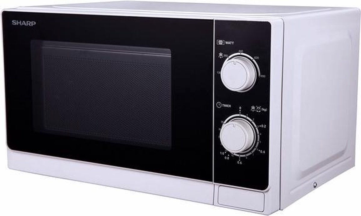 Sharp R-600WW Combinatiemagnetron 20L 800W Zwart/Wit