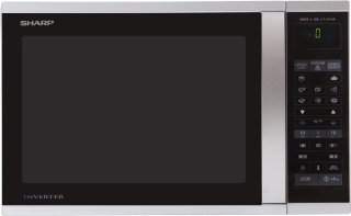 Sharp R-971INW Combi-magnetron Zilver