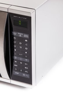 Sharp R-971INW Combi-magnetron Zilver
