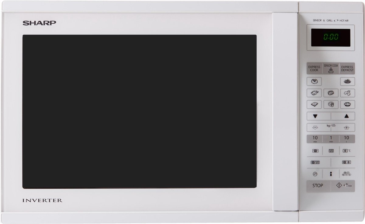 De Sharp R-971WW Combi-magnetron Wit in één oogopslag