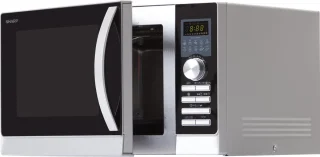 Sharp R843INW Combi-magnetron zilver