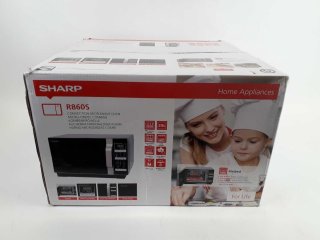 Sharp R860S Combi-magnetron Zilver