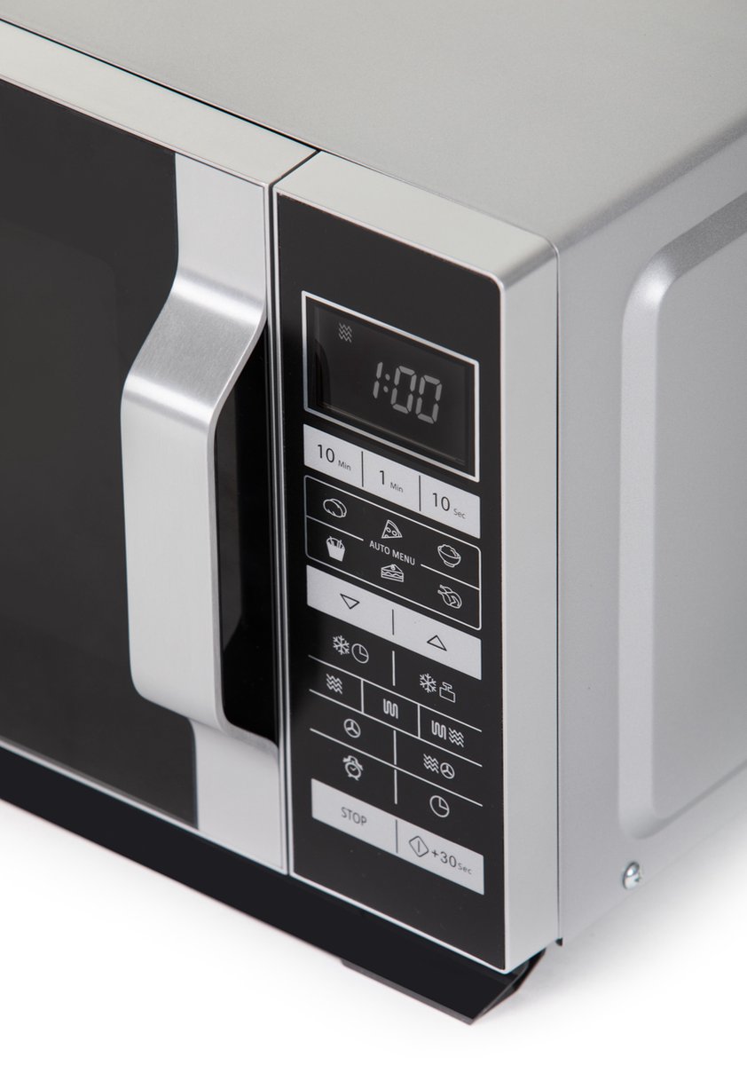 Sharp R860S Combi-magnetron Zilver