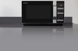 Sharp R860S Combi-magnetron Zilver
