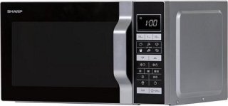 Sharp R860S Combi-magnetron Zilver