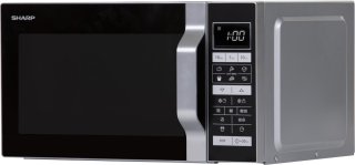 Sharp R860S Combi-magnetron Zilver
