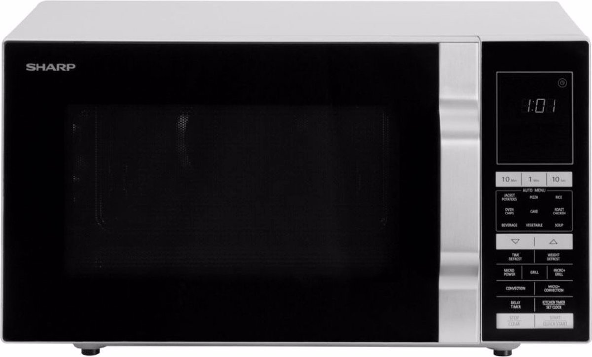 De Sharp R890S Combi Magnetron in één oogopslag