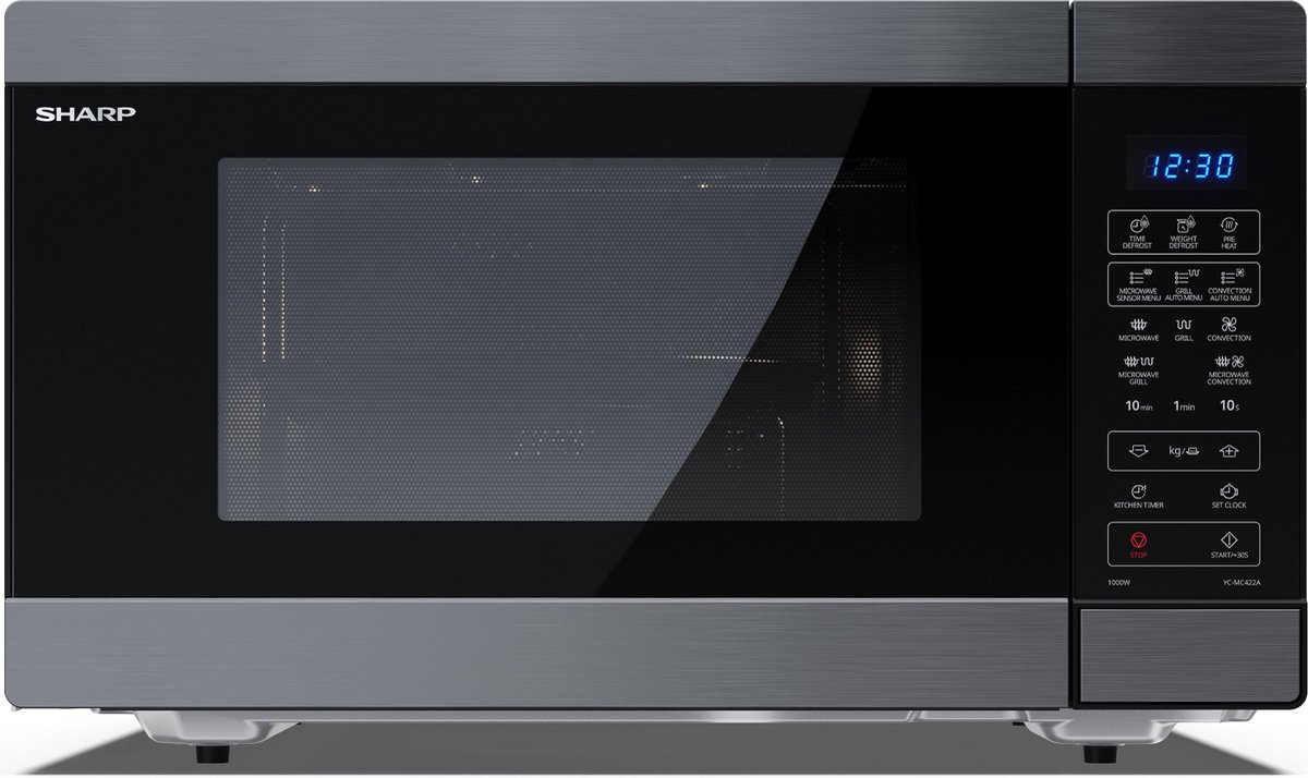 Sharp YC-MC422AE-SB combimagnetron 42L zwart