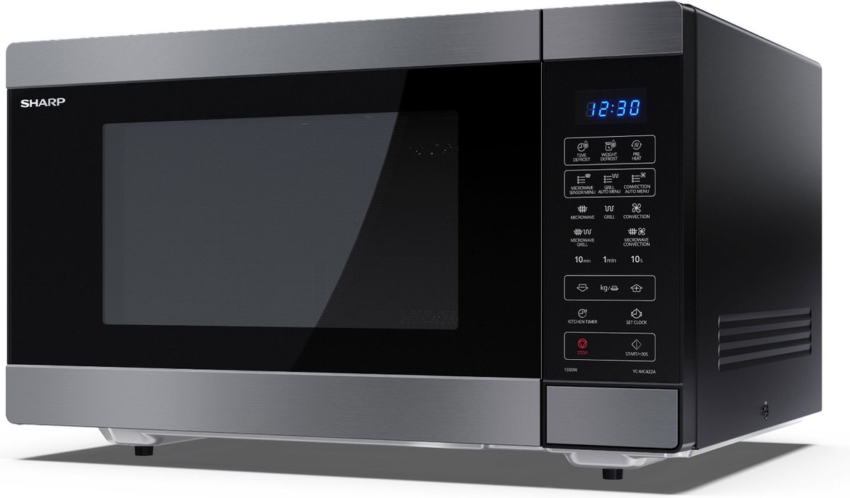 Sharp YC-MC422AE-SB combimagnetron 42L zwart