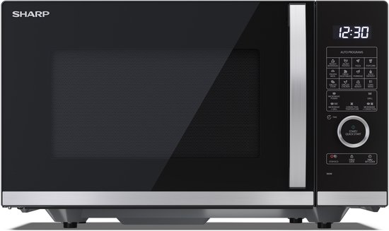 Sharp YC-QC254AE-B Flatbed Combi Magnetron 25L Zwart review