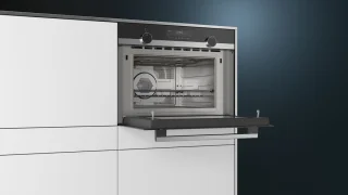 Siemens iQ500 CM585AGS0 Inbouw Combimagnetron