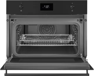 SMEG SO4301M1N Combi-oven 45 cm Mat Zwart