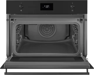 SMEG SO4301M1N Combi-oven 45 cm Mat Zwart