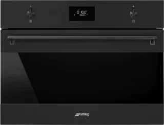 SMEG SO4301M1N Combi-oven 45 cm Mat Zwart