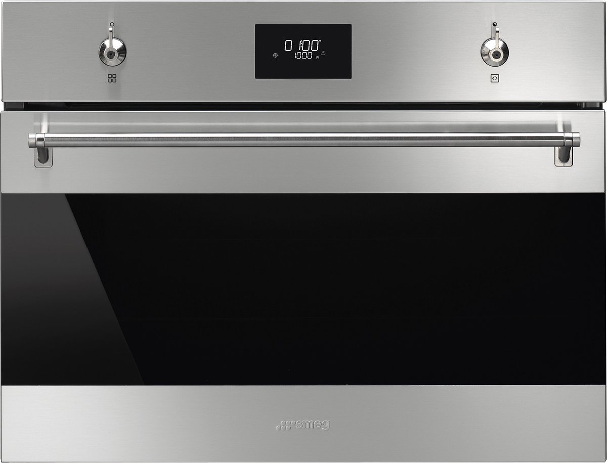 De SMEG SO4301M1X Inbouw Combimagnetron RVS 40L in één oogopslag