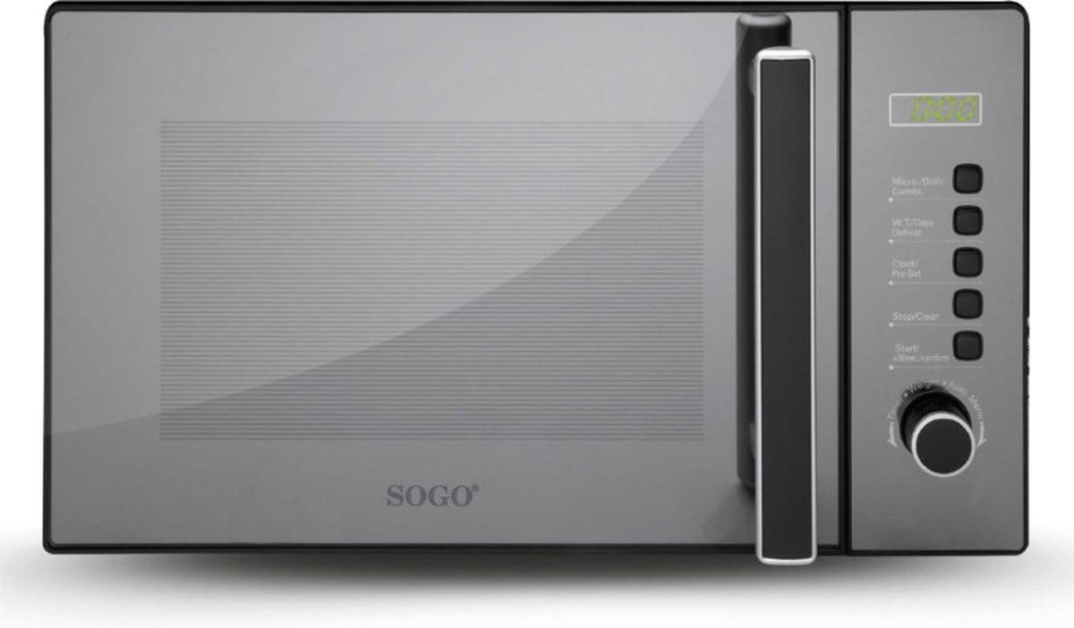 Wat vinden we goed aan de SOGO Combi Magnetron 20L Grill RVS 700W